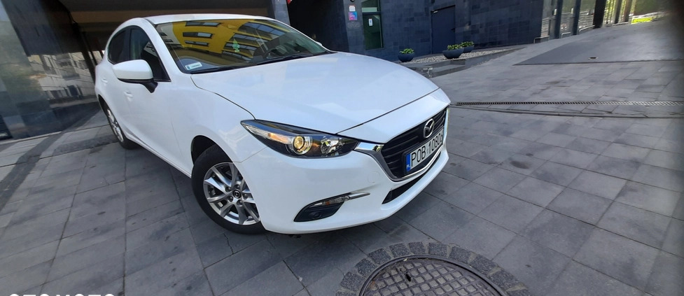 Mazda 3 cena 52700 przebieg: 72800, rok produkcji 2017 z Warszawa małe 781